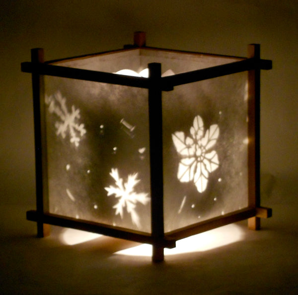 Black and White Snowflakes